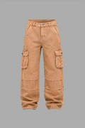 CARGO DENIM BEIGE