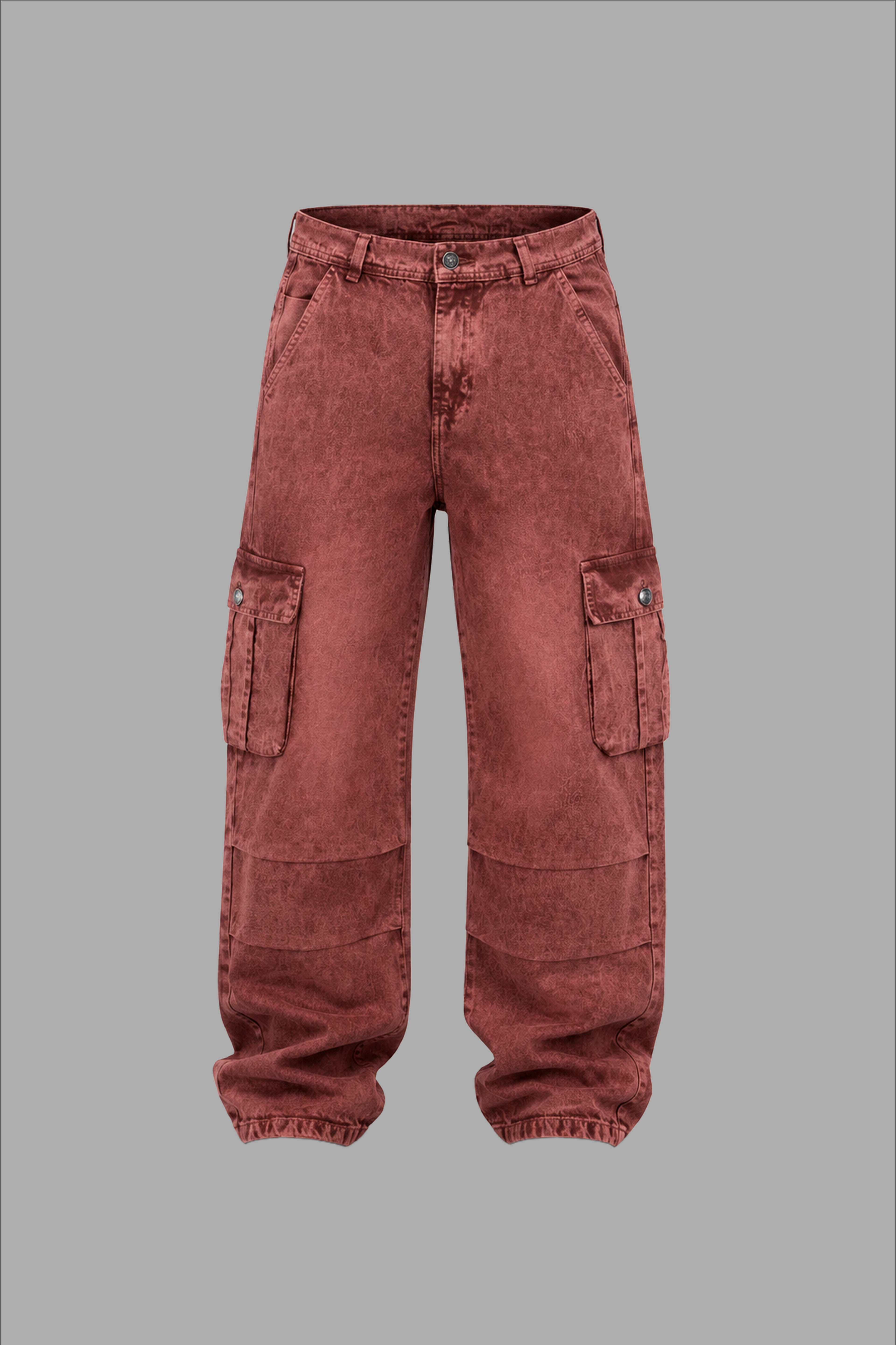 CARGO DENIM ROJO
