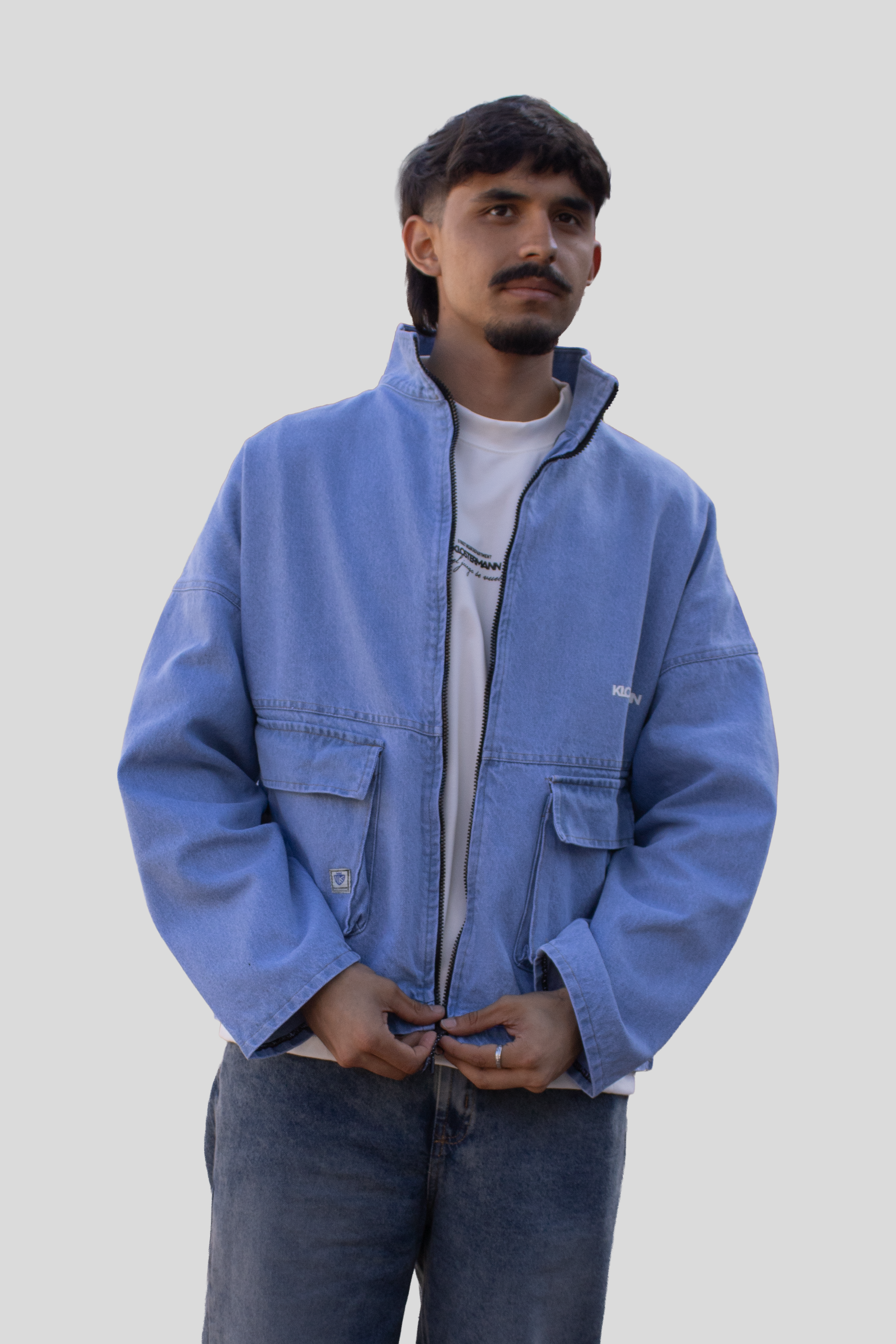 CHAQUETA HERENCIA CIELO