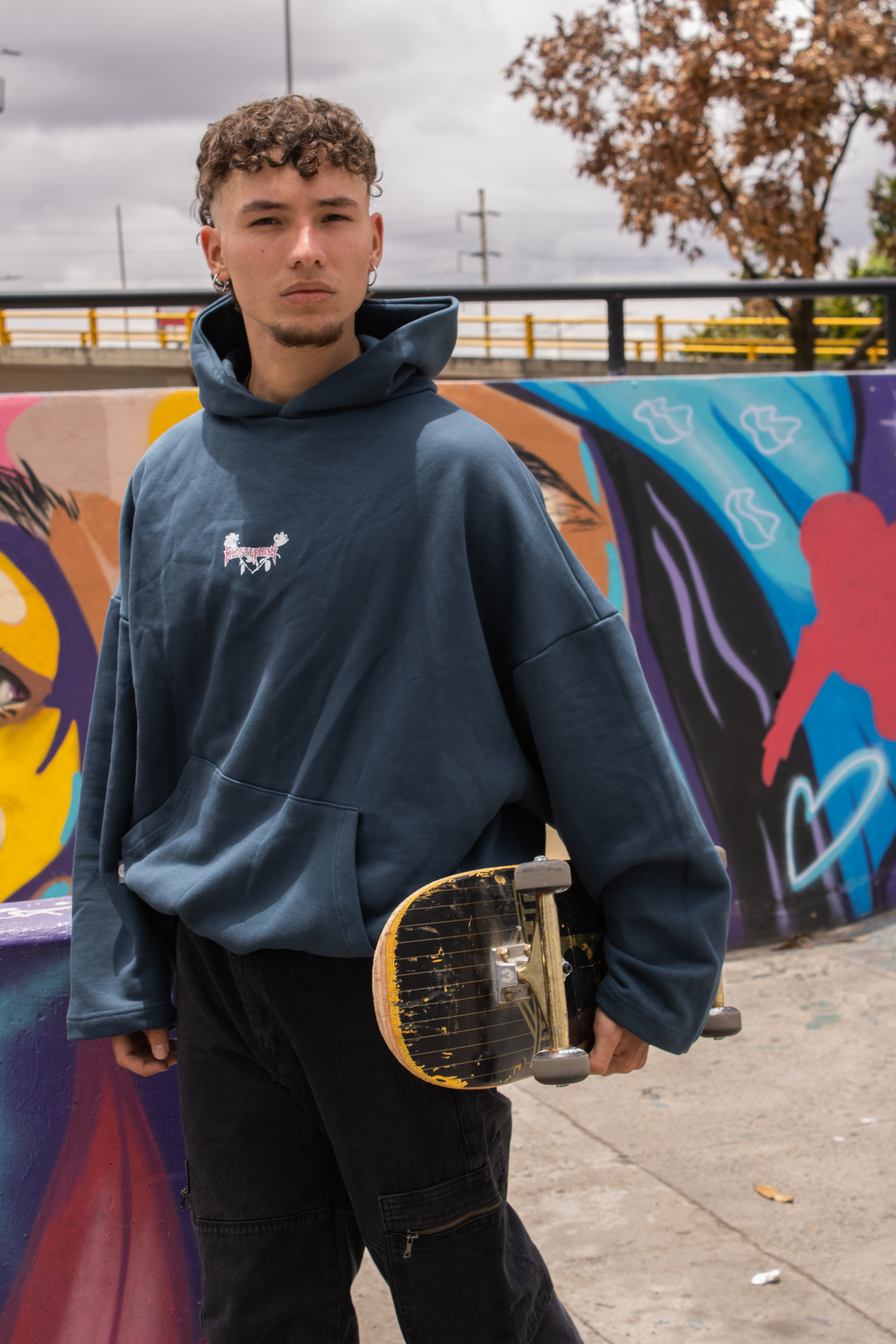 Hoodie KULTURA Night Blue