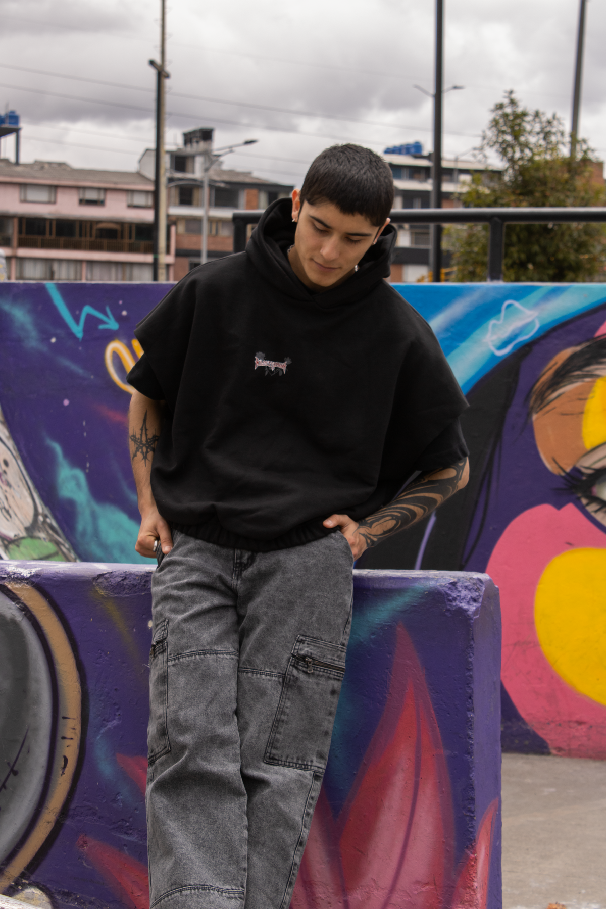 Hoodie Musculoso KULTURA Black
