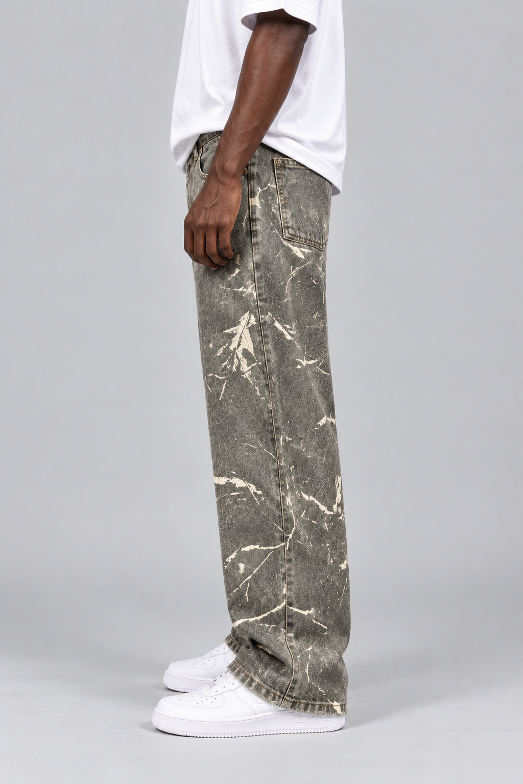 KULTURA Graphic Jean - Beige
