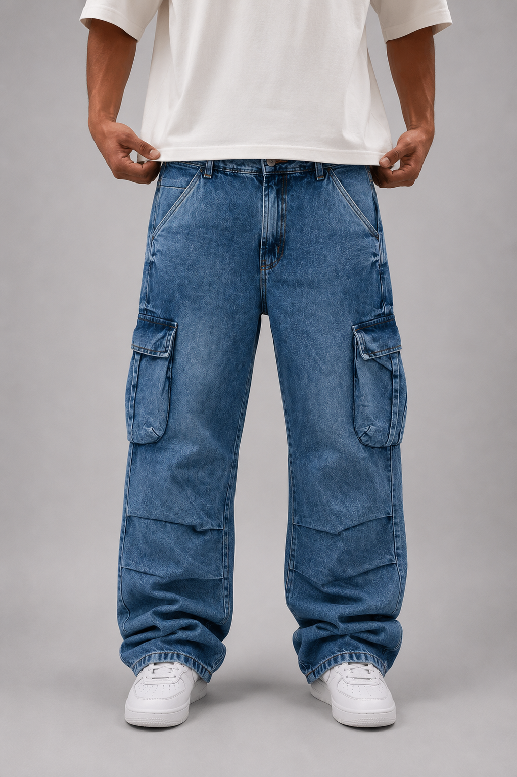 Jean Cargo Oscuro