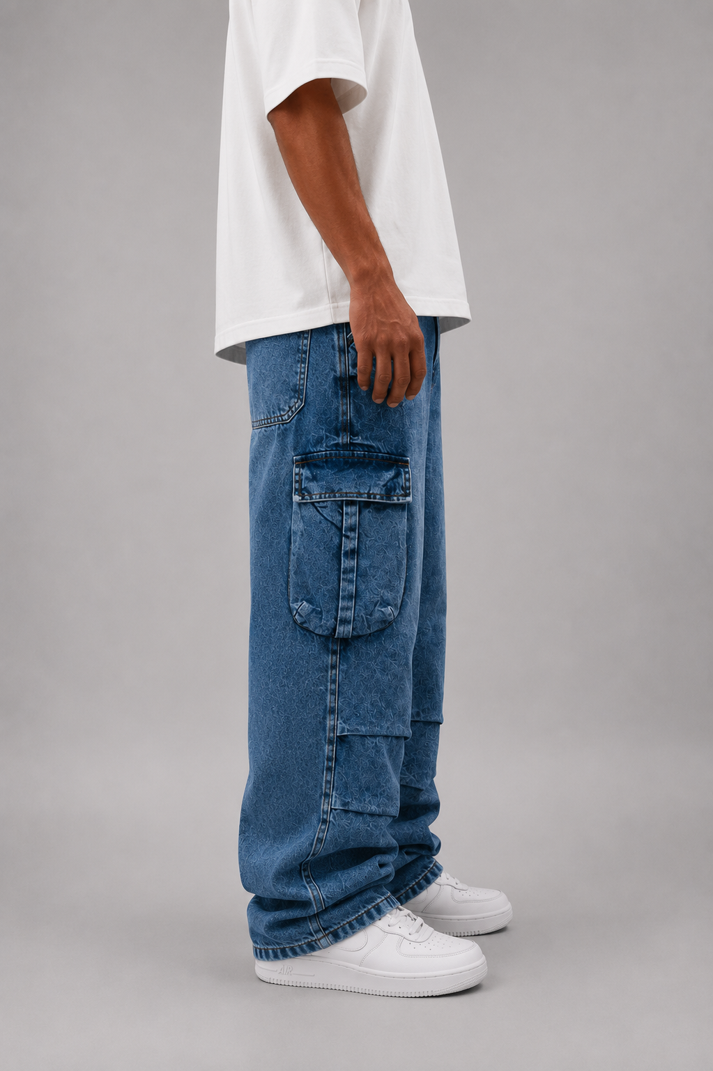 Jean Cargo Oscuro