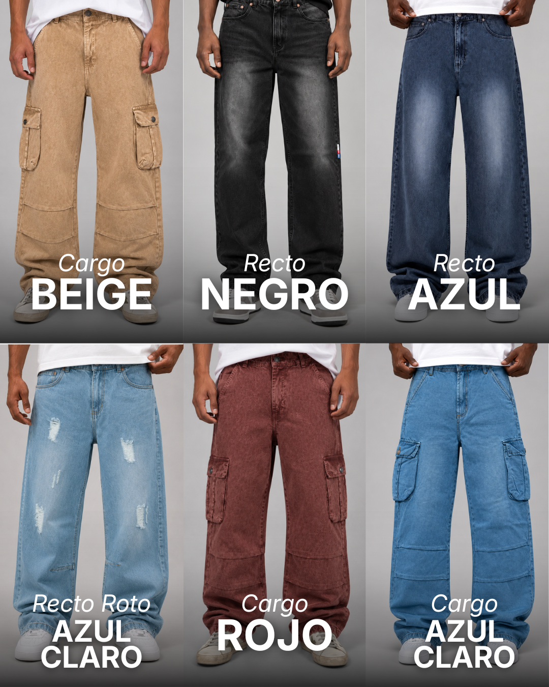 3 Jeans por $230.000